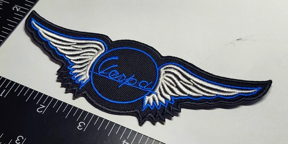 Wing Vespa Scootersiron On Sew On High Quality Patch - Image 2 of 4