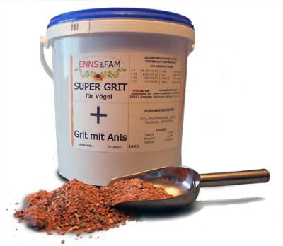 ENNS&FAM - Super Grit -  Grit mit Anis - 10 kg 