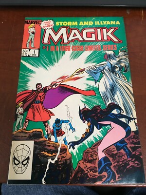 Magik Storm and Illyana #1 of 4 Issue Limited Series Marvel 1983