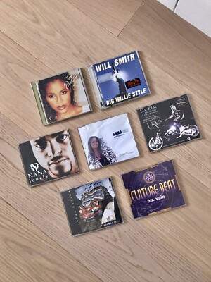  9er Set CDs T.Braxton/W.Smith/Culture Beat/Soul Asylum/E.Ramazzotti/C.Dion 