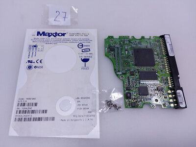 Maxtor 6Y040L0 YAR41VW0 DiamondMax Plus 9 IDE PCB CONTROLLER DONOR BOARD TEST