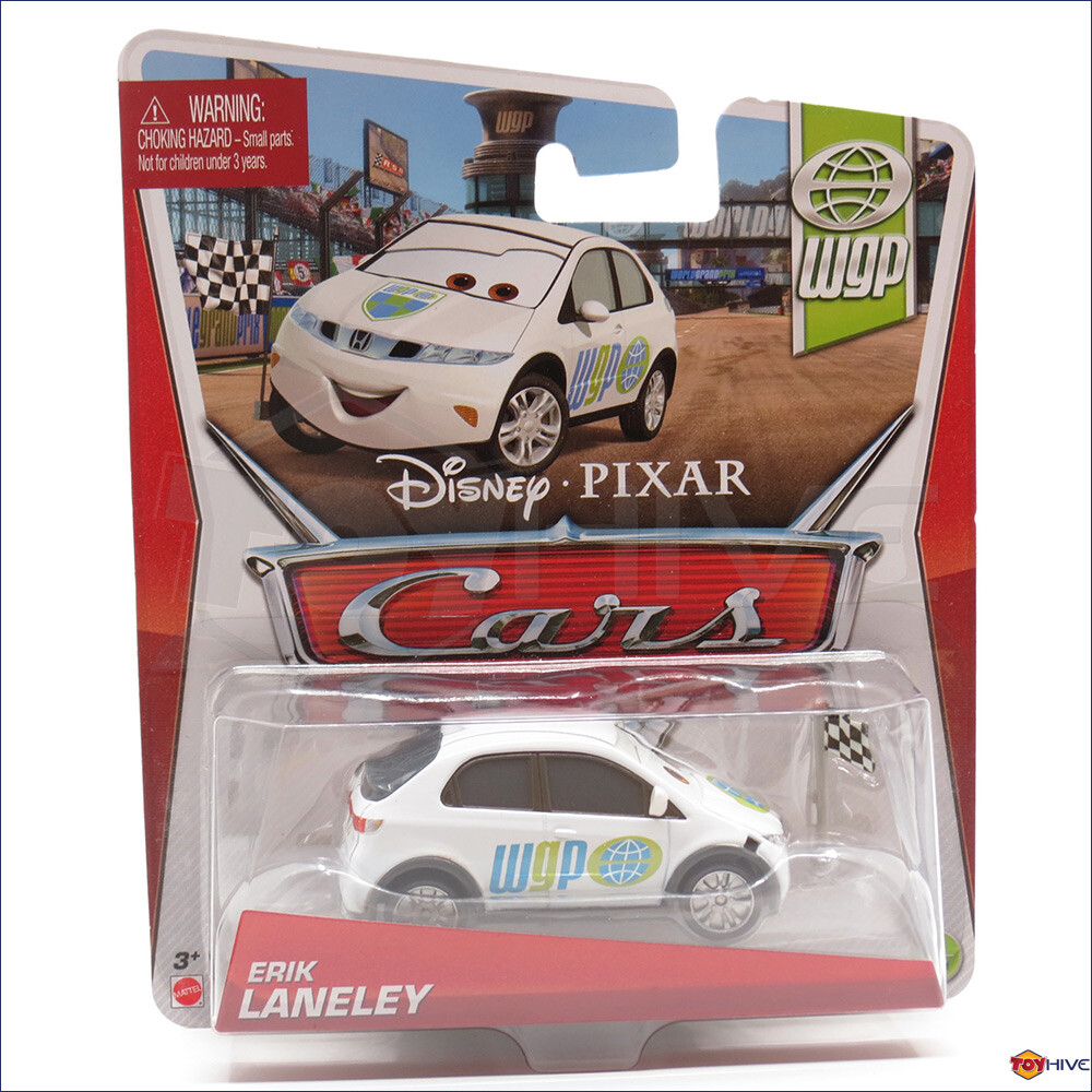 Disney Pixar Cars 2 WGP Erik Lanely 2012 World Grand Prix