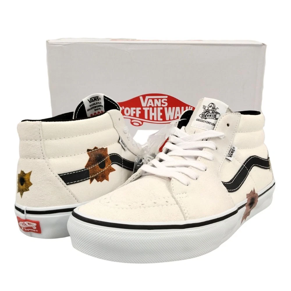 SUPREME 25SS VANS Nate Lowman Skate Grosso Mid US12 = 30 cm authentique / 50329