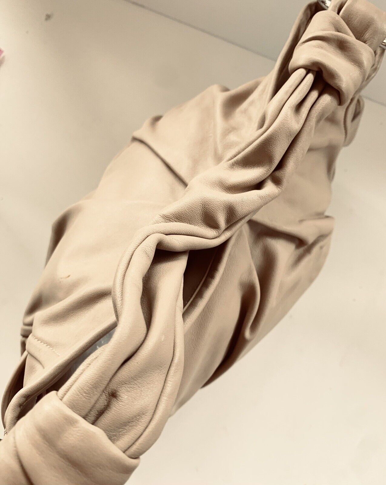 Authentic Coach Shoulder Bag Soft Calf Skin Leath… - image 12