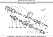 Ferrari Part 145330 Spacer 2.6mm