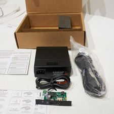 Extron USB-C PowerPlate AAP, Black 60-1783-02 W5  power block  plate combo 