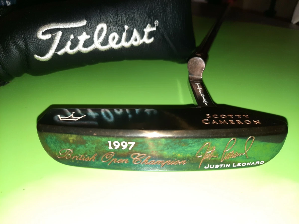 Rare Titleist Scotty Cameron Open Championship Justin Leonard