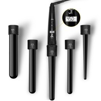 Elehot Lcd Curling Iron Ceramic Curling Wand With 80-210 Temperature Control-... on sale Elehot Lcd Curling Iron Ceramic Curling Wand With 80-210 Temperature Control-... on sale
