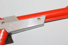 1985 Nintendo NES Zapper Orange Duck Hunt Gun Authentic NES-005 UnTested Vintage