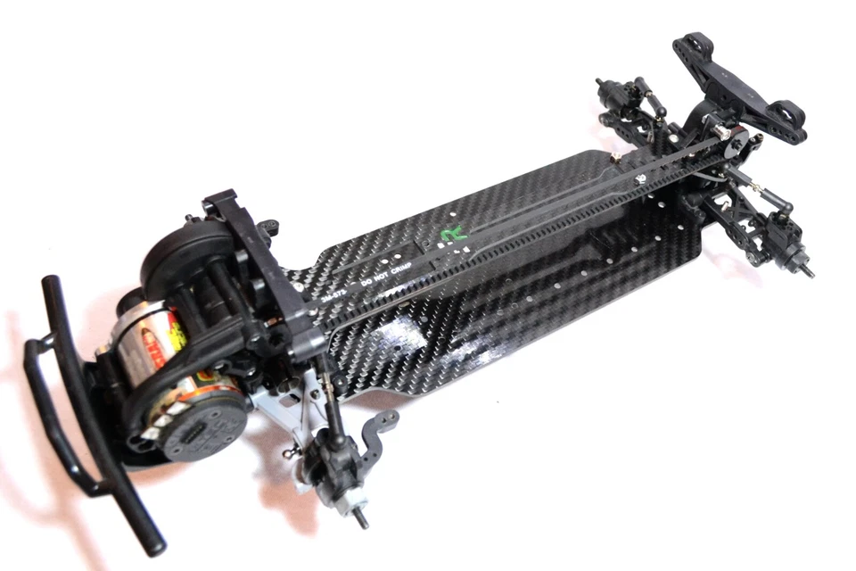 EmbieRacing ALLinOne XV01 Carbon Chassis Rebuild Kit Conversion Set RC Upgrade - Image 3 of 4