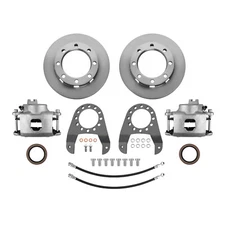 Complete Disc Brake Conversion Kit Rear Wheel Fit For Chevy 14-bolt Rear Ends