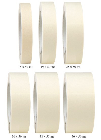 NASTRO CARTA MASCHERA MASCHERATURA CARROZZIERE 50X50 50X50 AXEL 50mm 50 mt