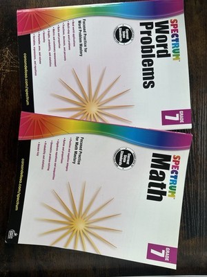 Grade 7 Math Spectrum Workbooks