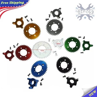 CNC 36T 415 Rear Sprocket /1.5'' Adapter For 49cc 50cc 66cc 80cc Motorized Bike