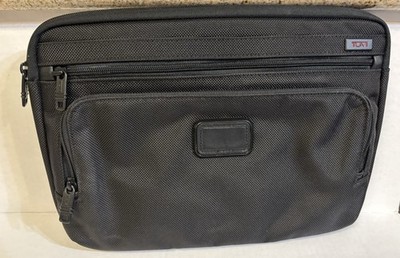 Tumi Alpha 2 Ballistic Nylon Padded Laptop / Tablet iPad Case Sleeve Bag