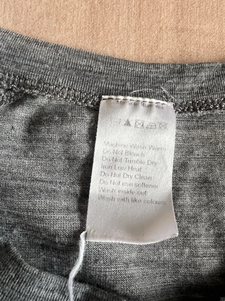 Odlo Light Active Sports Underwear T-Shirt Sz L Keeps You Dry Gray - Image 3 of 4