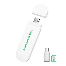 Chiavetta 4G LTE EIOTCLUB Con WiFi 6 (Incl SIM) Modem WLAN USB A E USB C 150