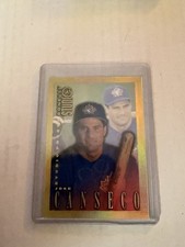 1998 Donruss Studio Gold Press Proof Jose Canseco #’ed 272 of 300 RARE!!