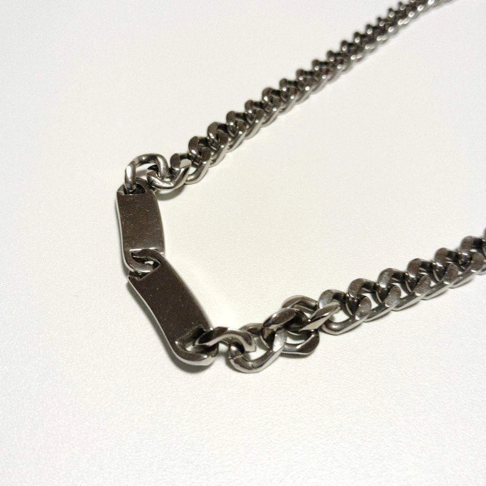 Excellent+++ collier en argent MORELLATO Curb Chain (épais) - Photo 4/4