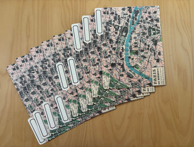 9× Cavallini A4 Papiermappen Vintage Paris   Neu, unbenutzt, 2005