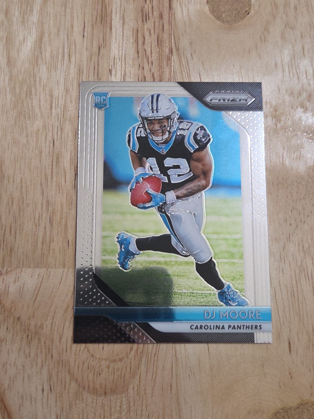 2018 Prizm DJ MOORE Rookie Card RC #207 Panthers BILLS
