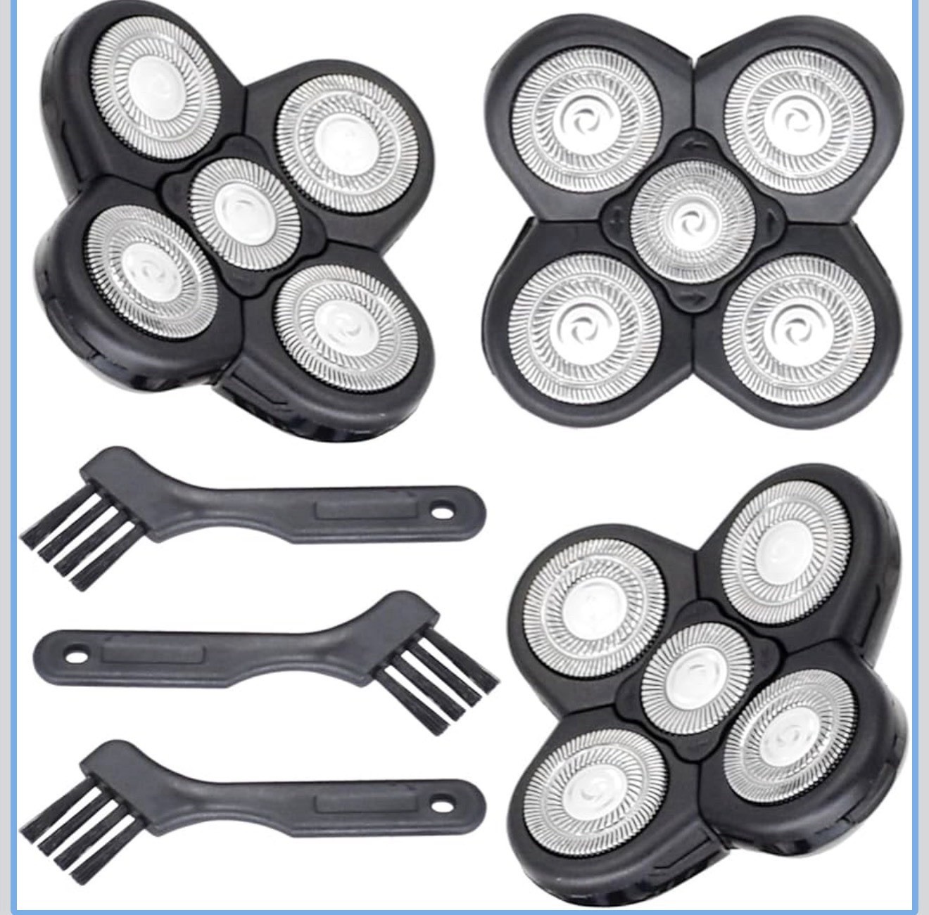 3 Pack For Head Shaver Kit, 5 3pcs