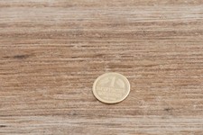 585/14 carat gold coin 1 German currency 50. anniversary 1950-2000