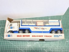 Delco Baterry Delivery Truck - Maintenance Free Del o Freedom II - Buddy L W Box