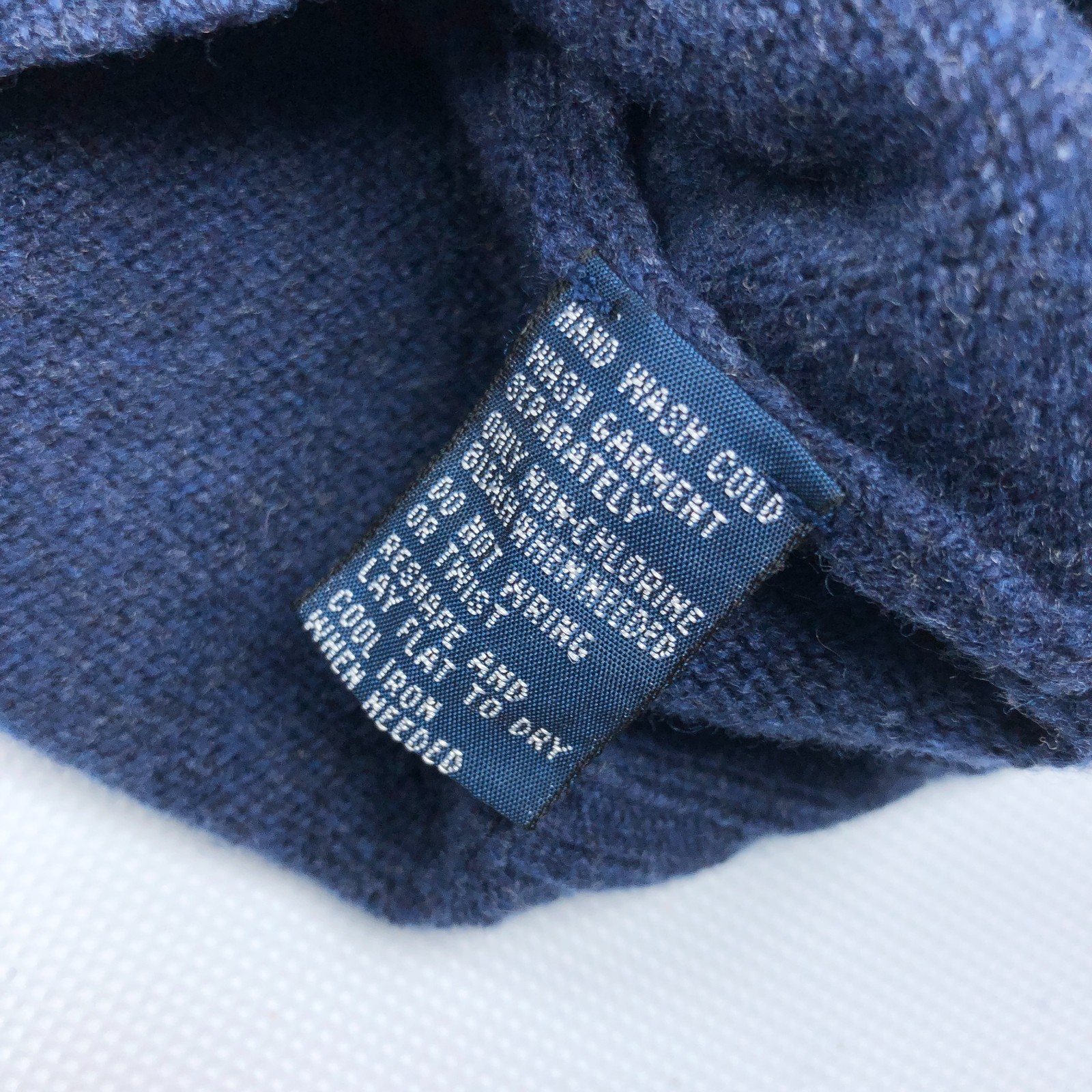 Ralph Lauren Wool Sweater Mens XL Vintage Crew Neck Lambswool Polo Preppy