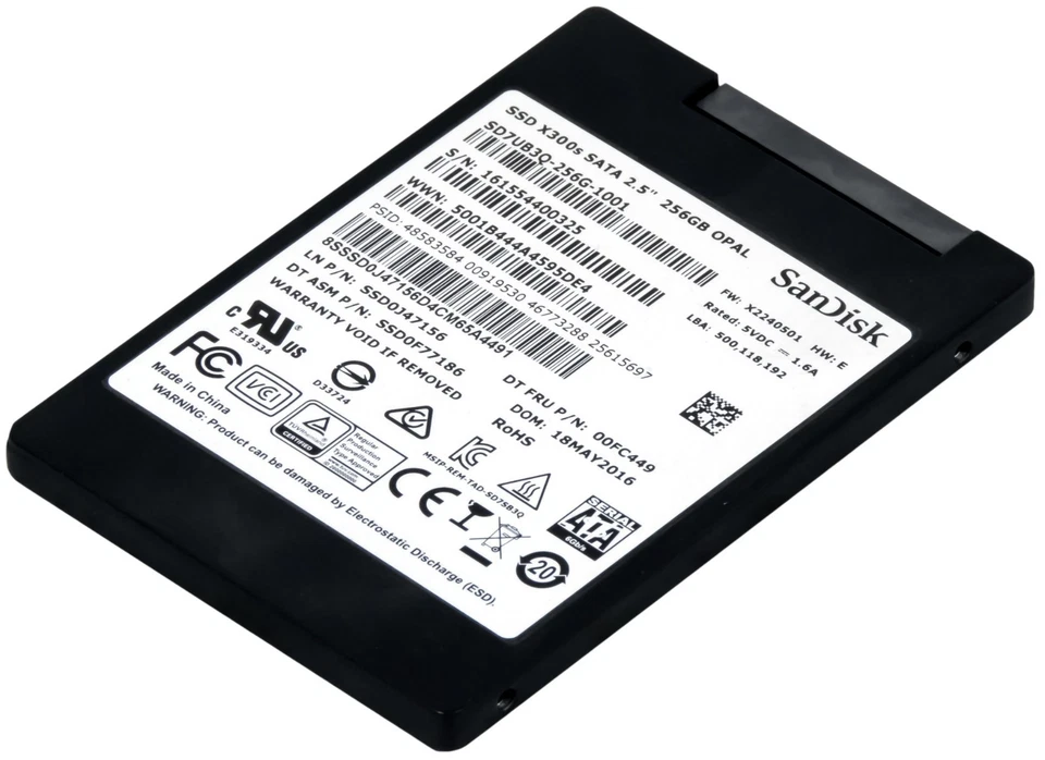 SSD SanDisk X300s SD7UB3Q-256G-1001 256GB SATA III 2.5''