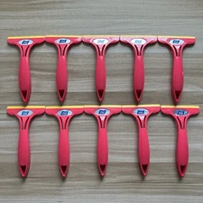 LOT OF 10 Mini Squeegee Window Glass Cleaning Rubber Scraper Tools US SELLER New