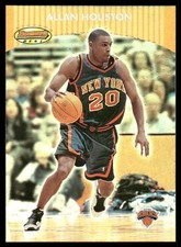 2000-01 Bowman's Best Allan Houston #20 New York Knicks