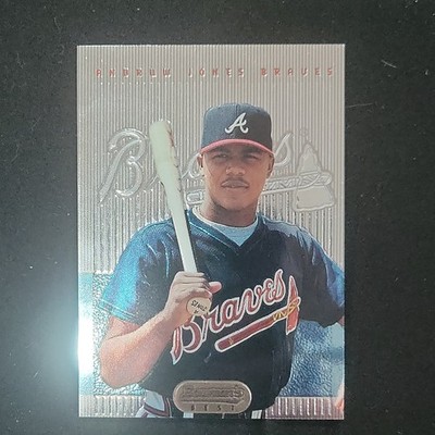 1995 Bowmans Best Andruw Jones RC Rookie Chrome #7 Atlanta Braves HOF 