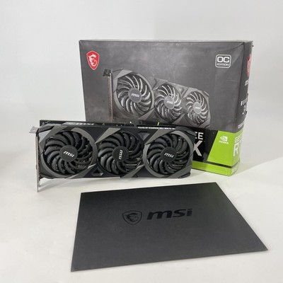 MSI Ventus 3X OC LHR GeForce RTX 3060 12GB - Graphics Card - Very Good Condition
