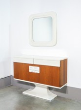 ⚜️ CONSOLLE SPECCHIERA INGRESSO DESIGN LUIGI SORMANI VINTAGE 1970S SPACE AGE