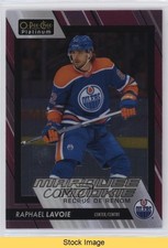 2023-24 O-Pee-Chee Platinum Marquee Rookies Matte Pink Raphael Lavoie READ 1e7g
