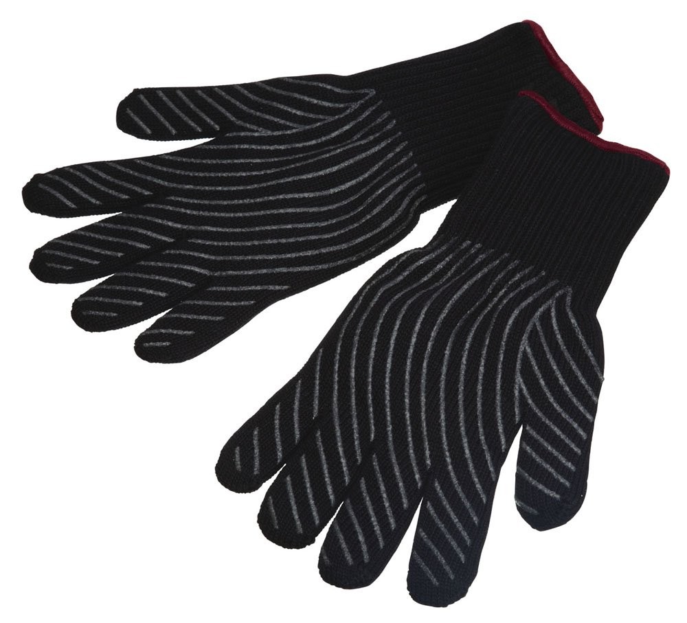 Gants de cuisine de sécurité MasterClass en maille isolante et silicone thermique de protection