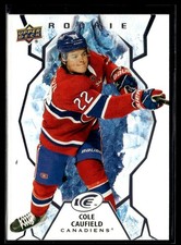 2021-22 Upper Deck Ice Rookie Cole Caufield Rookie Montreal Canadiens #122