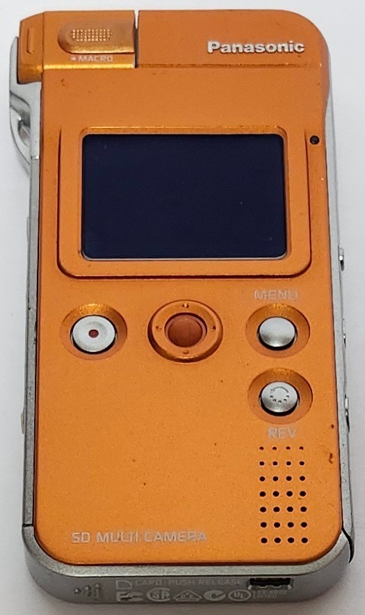 Panasonic D-snap SV-AS10 オレンジ Panasonic D-Snap SV-AS10 2.0MP Digital Camera - Silver for sale