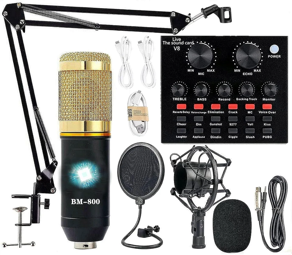Studio-Quality BM-800 Microphone Bundle for Content Creation - Image 3 of 4