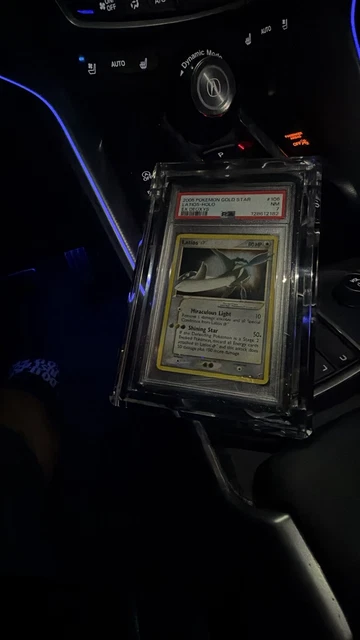 Pokemon Latios Gold Star Holo Deoxys 106/107 PSA 7