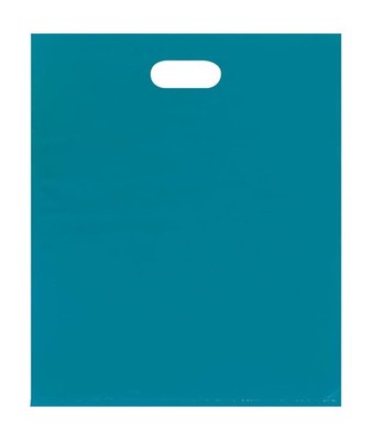 SSWBasics Teal Plastic Merchandise Bags - Pack of 500, Lightweight Teal