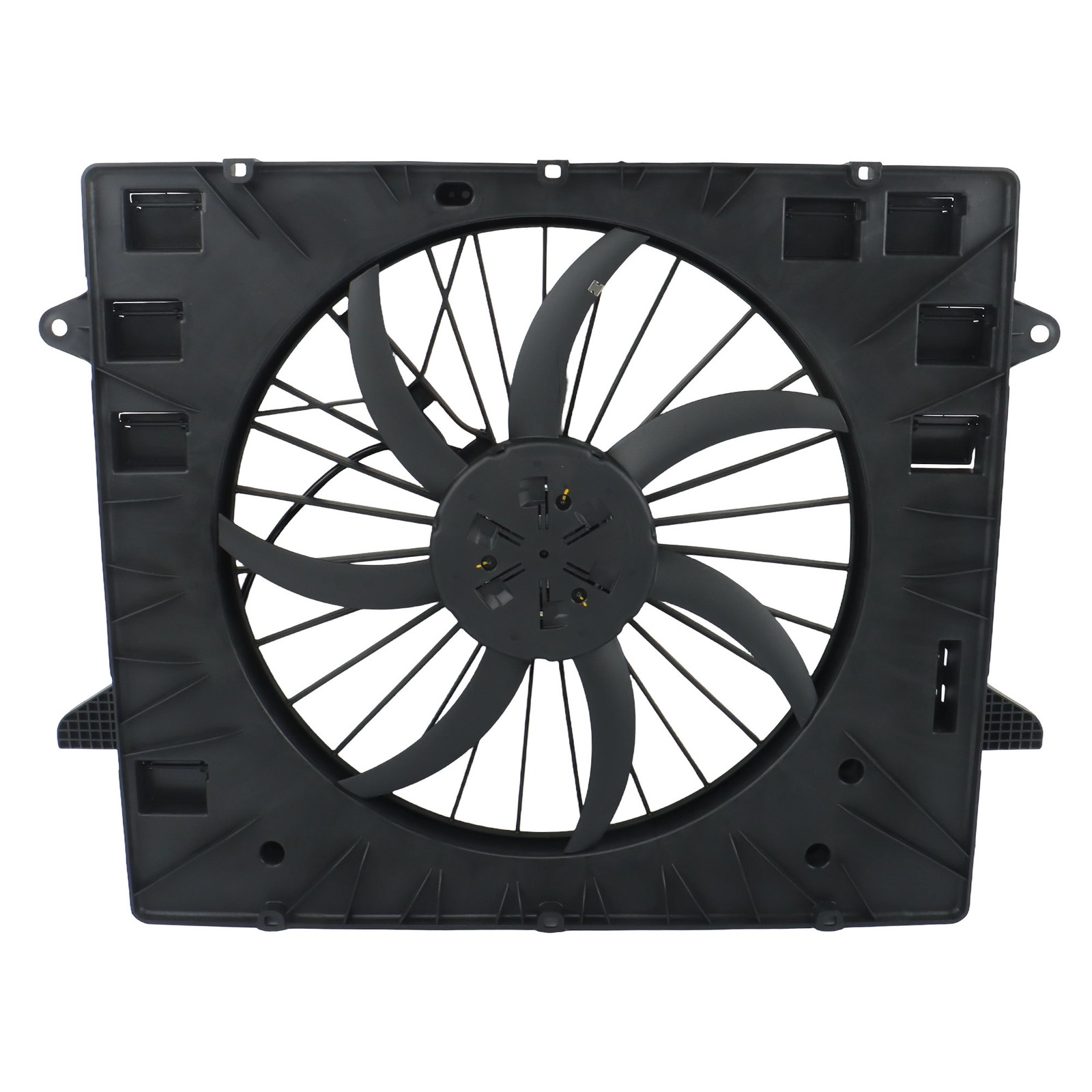 LABLT Radiator Fan Assembly Fit For 2021-2022 Chevrolet Traverse Buick Enclave