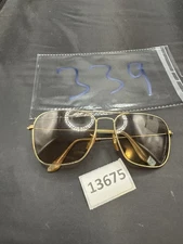 ray ban bausch lomb sunglasses vintage Gold caravan 58MM