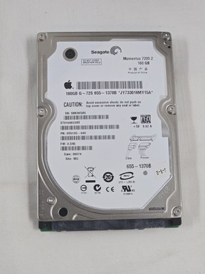 Seagate Momentus 7200.2 160GB 2.5'' SATA Internal Laptop HDD ST9160823AS