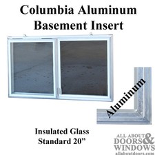 Columbia C-310-20 Aluminum Basement Window In...