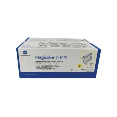 Konica Minolta Toner 1710582-002 Yellow gelb 4539132 für magicolor 5430 DL, OVP