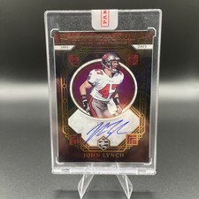 2022 Limited John Lynch Ring Of Honor Auto /25 1993-2003 Tamps Bay