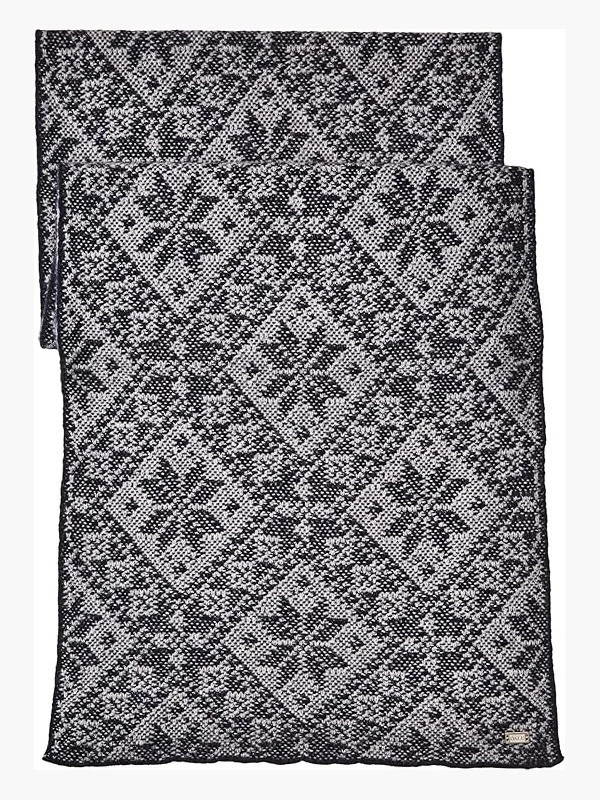 DALE OF NORWAY Rose Cashmere / Merino Wool Scarf - Made in Norway
