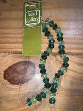 Faceted Glass Beads 5 X 8mm Rondel Green Color Jewelry Making Craft